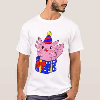 axolotl HappyBirthday T-shirt