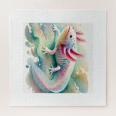 Axolotl in Dreamy Waters 110924AREF134 - Watercolo Legpuzzel (Horizontaal)