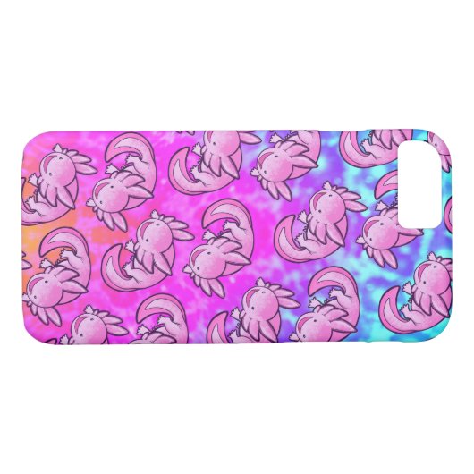 Axolotl Inugami Pink Case-Mate iPhone Case (Achterkant (Horizontaal))