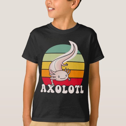 Axolotl Kawaii T-shirt (Voorkant)