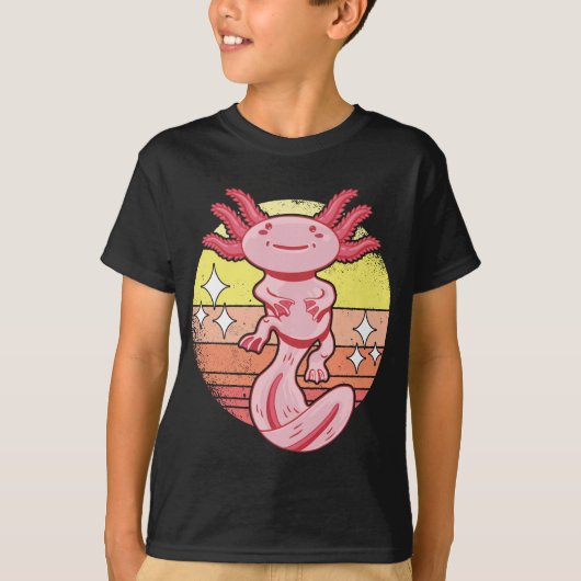 Axolotl Kawaii T-shirt (Voorkant)