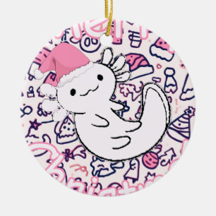 Axolotl Keramisch Ornament
