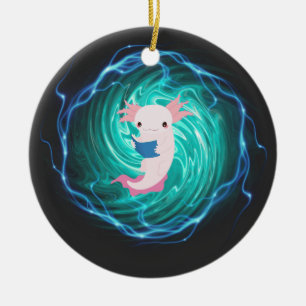 Axolotl Keramisch Ornament