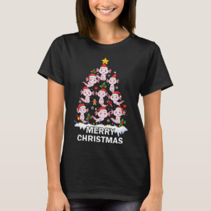 Axolotl-kerstboom lampjes Cute Axolotl Lover F T-shirt