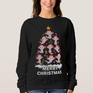 Axolotl-kerstboom lampjes Cute Axolotl Lover F Trui