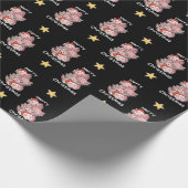 Axolotl kerstboomdieren Axolota Cadeaupapier (Hoek)