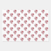 Axolotl Kerstmis Candycane Inpakpapier Vel (Voorkant 2)