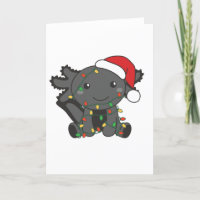 Axolotl Kerstmis Winter Dieren Axolotls