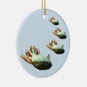 AXOLOTL kerstversiering Keramisch Ornament (Rechts)