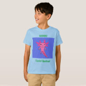 Axolotl Kinder T-Shirt (Voorkant volledig)