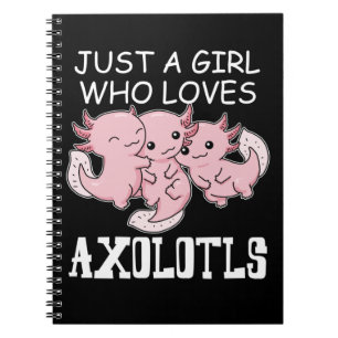 Axolotl Kinderen Kawaii Axolotl Gift Girls Axolotl Notitieboek