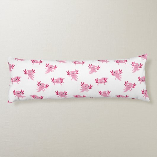 Axolotl Lichaamskussen (Achterkant)