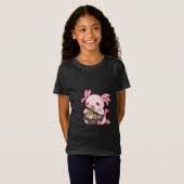 Axolotl liefhebber t-shirt (Voorkant volledig)
