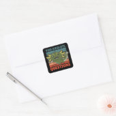 Axolotl Lovers Sweet Animals Kinder Axolotl Square Vierkante Sticker (Envelop)