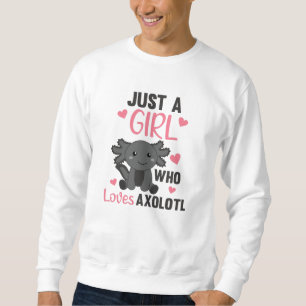 Axolotl Lovers Sweet Animals voor meisjes Roze Trui
