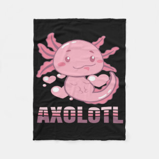 Axolotl Lsteek Terrarium | Kute Pet Lover Fleece Deken
