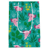 Axolotl Medium Gift Bag Cadeauzakje (Achterkant)