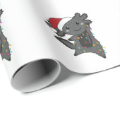 Axolotl Merry Winter Animals Axolotls Cadeaupapier (Rol Hoek)