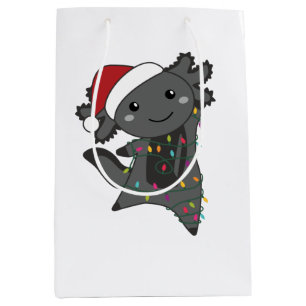 Axolotl Merry Winter Animals Axolotls Medium Cadeauzakje