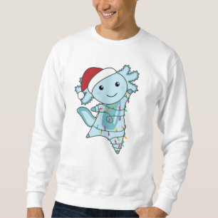 Axolotl Merry Winter Animals Axolotls Trui