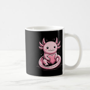 Axolotl met hart Valentijnsdag Schattige Valenti Koffiemok