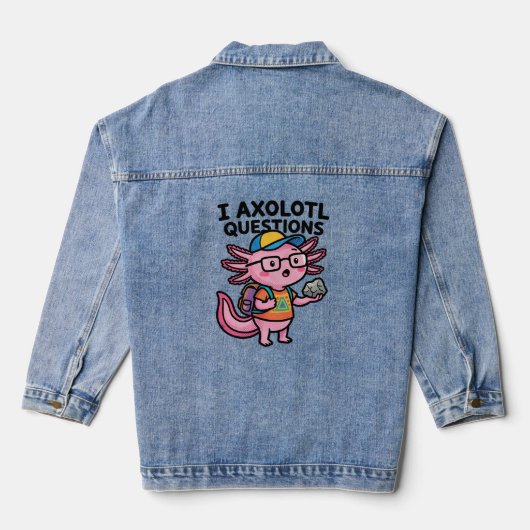 Axolotl nerd sarcastique je pose des questions sur (Verso)