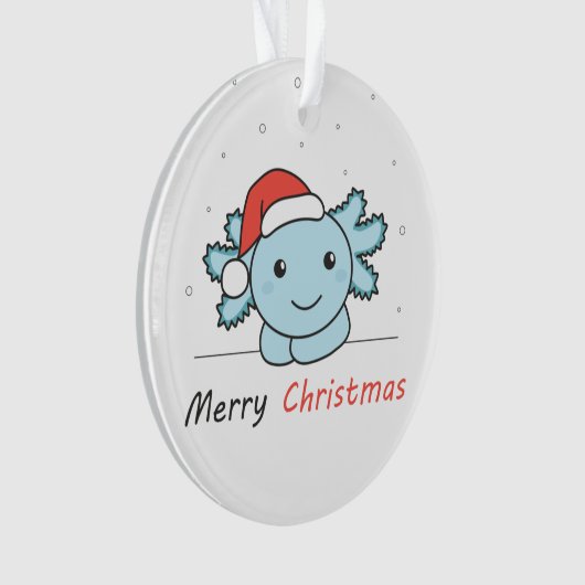 Axolotl Noël Neige Animaux d'hiver Axolotls (devant)