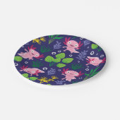 Axolotl Papieren Bordje (Gekanteld)