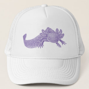 Axolotl Pet Truckerhoed - PURPER