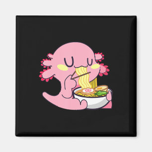 Axolotl Ramen Anime Kawaii Lovers Noodles Girls B Magneet