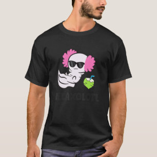 Axolotl Relaxing Mexicaanse Salamander Relaxolotl T-shirt