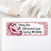 Axolotl-retouradresslabels Etiket (Insitu)
