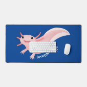 axolotl rose pâle (Clavier et souris)