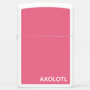 Axolotl roze kleurnaam