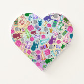 Axolotl Roze Trappen Custom Heart Spiral Notitiebo Notitieboek (Achterkant)