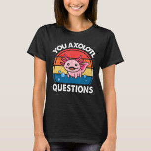 Axolotl Shirt Kinder jongen je axolotl vragen Scha
