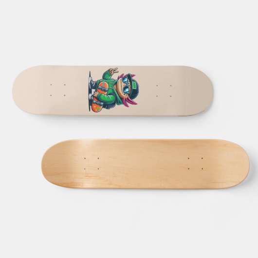 Axolotl Skateboard (Horizontaal)