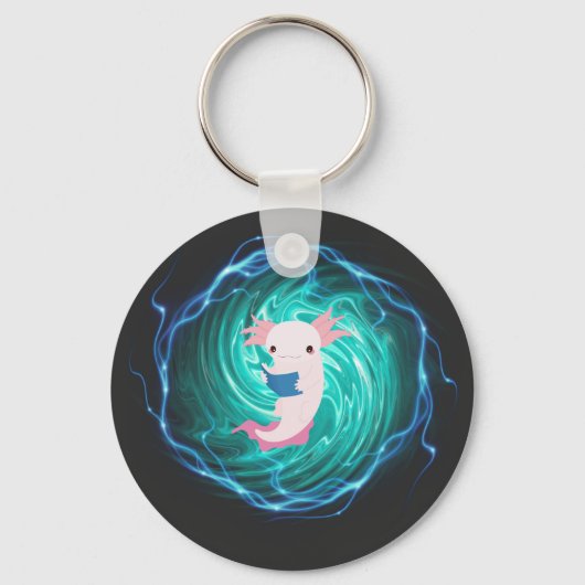 Axolotl Sleutelhanger (Voorkant)