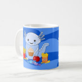Axolotl Snax'olotl fun mignon Mug (Devant gauche)