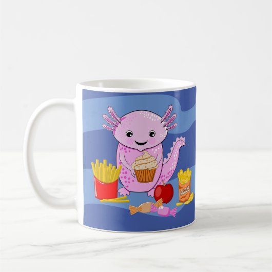 Axolotl Snax'olotl mignon Mug (Gauche)