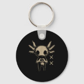 Axolotl Still Emo Goth  Sleutelhanger (Voorkant)