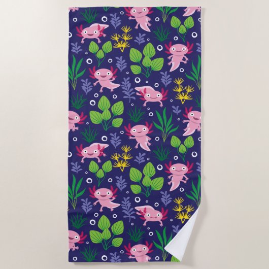 Axolotl Strandlaken (Voorkant)