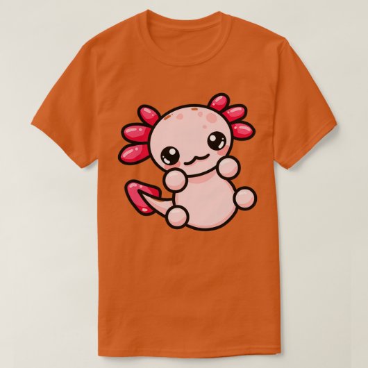 Axolotl T-shirt (Design voorkant)