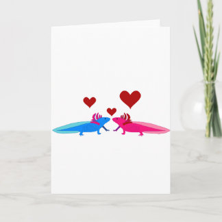 Axolotl verliefd kaart