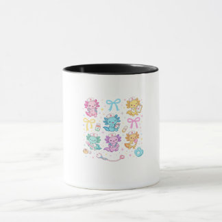 Axolotl-verpleegster Cute Kawaii-cadeau voor verpl Mok