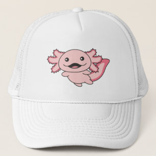 Axolotl Verschillende soorten Axolotls Cute Animal Trucker Pet