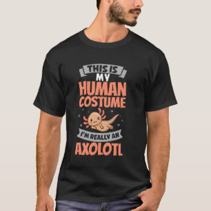 Axolotl Vis Grappige Dieren Mexicaans Huisdier 5 T-shirt