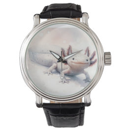 Axolotl Watercolor AREF310 - Watercolor Horloge