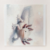 Axolotl Watercolor AREF310 - Watercolor Legpuzzel (Horizontaal)