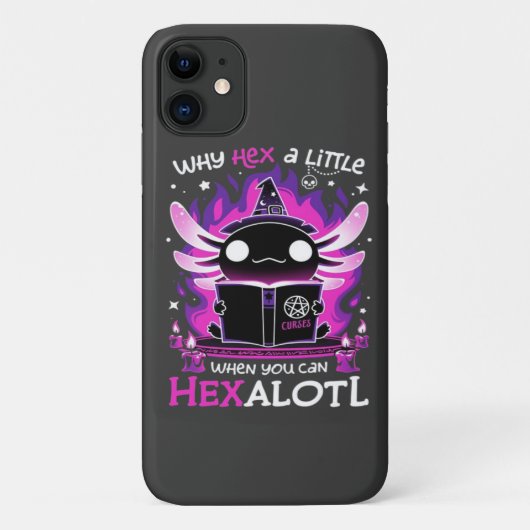Axolotl Witching Hour - Salamandre Case-Mate iPhone Case (Achterkant)